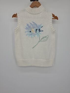 Russ Cream Knit Sweater Top